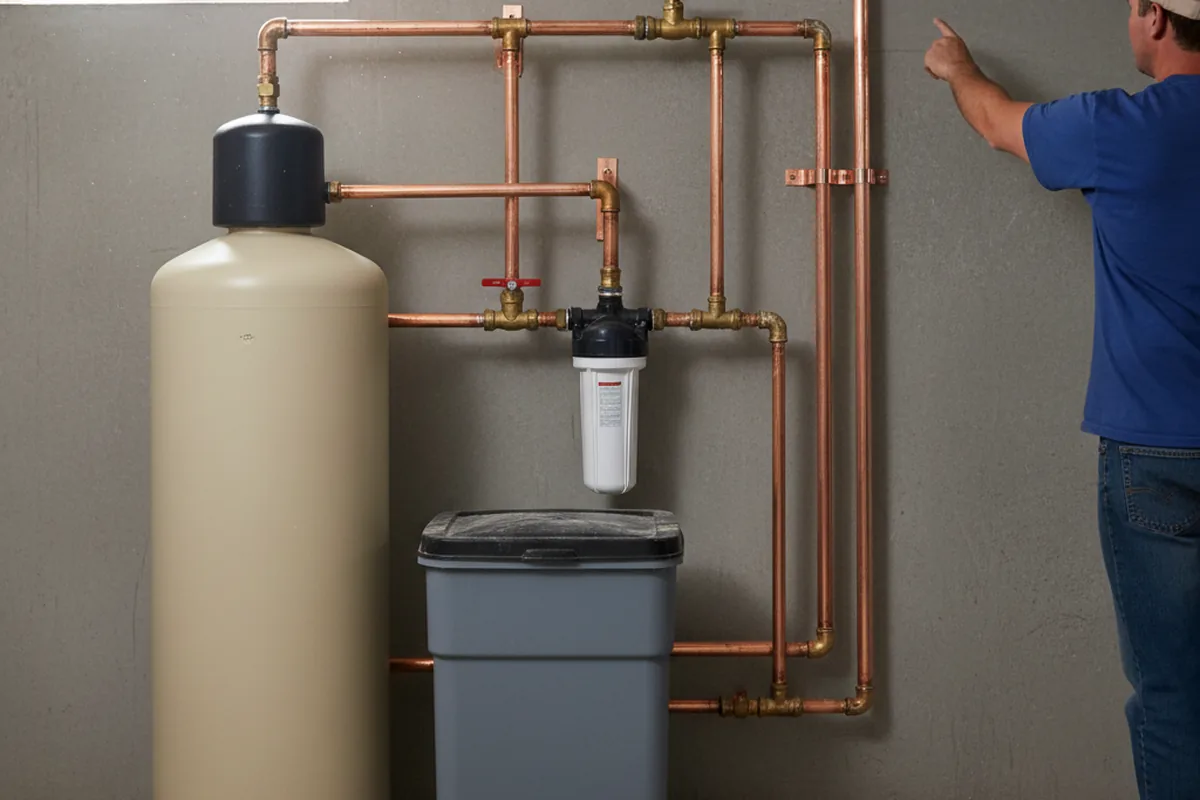 Whole-house water treatment system installed in Nanuet